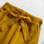 Girls Mustard Top & Pants Set | Kids Stylish Co-Ord Outfit