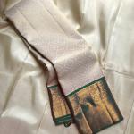 Susurrous Beige Soft Silk Saree With Jazzy Blouse Piece