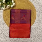 Pulsating Purple Soft Banarasi Silk Saree With Bucolic Blouse Piece