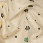 Seraglio Beige Cotton Silk Saree With Stylish Blouse Piece