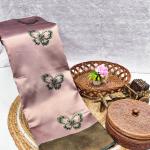 Enamoring Baby Pink Pure Zari Weaving Banarasi Silk Saree With Epiphany Blouse Piece