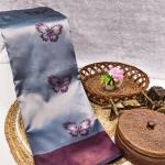 Fairytale Grey Pure Zari Weaving Banarasi Silk Saree With Quixotic Blouse Piece