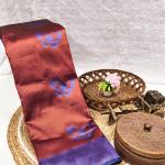 Engrossing Maroon Pure Zari Weaving Banarasi Silk Saree With Sonorous Blouse Piece
