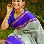 Prettiest Sea Green Soft Silk Saree With Palimpsest Blouse Piece