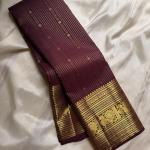 Panache Wine Soft Banarasi Silk Saree With Adorable Blouse Piece