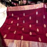 Supernal Wine Soft Banarasi Silk Saree With Devastating Blouse Piece