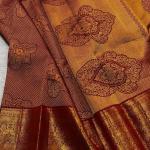 Tantalizing Maroon Soft Banarasi Silk Saree With Fugacious Blouse Piece