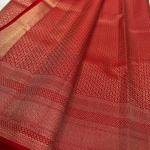 Desiring Red Soft Banarasi Silk Saree With Mesmeric Blouse Piece