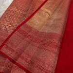 Desiring Red Soft Banarasi Silk Saree With Mesmeric Blouse Piece