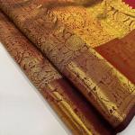 Stylish Maroon Soft Banarasi Silk Saree With Felicitous Blouse Piece