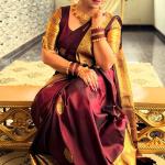 Eye-catching Maroon Soft Banarasi Silk Saree With Sophisticated Blouse Piece