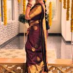 Eye-catching Maroon Soft Banarasi Silk Saree With Sophisticated Blouse Piece