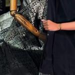 Tremendous Black Soft Banarasi Silk Saree With Elaborate Blouse Piece