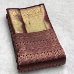 Transcendent Purple Soft Banarasi Silk Saree With Gratifying Blouse Piece