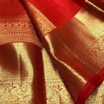 Exuberant Red Soft Banarasi Silk Saree With Smart Blouse Piece