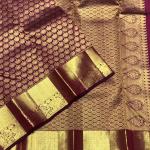 Extraordinary Purple Pure Zari Weaving Banarasi Silk Saree With Supernal Blouse Piece