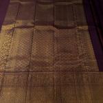 Stunner Wine Pure Zari Weaving Banarasi Silk Saree With Smashing Blouse Piece