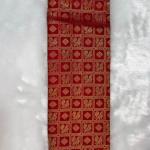 Prodigal Red Pure Zari Weaving Banarasi Silk Saree With Majesty Blouse Piece