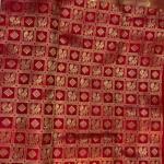 Prodigal Red Pure Zari Weaving Banarasi Silk Saree With Majesty Blouse Piece