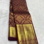 Evanescent Purple Pure Zari Weaving Banarasi Silk Saree With Seraphic Blouse Piece