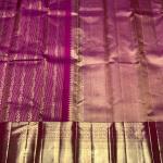 Trendy Purple Pure Banarasi Silk Saree With Lagniappe Blouse Piece