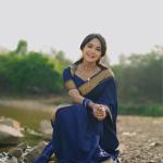 Surpassing Navy Blue Pure Banarasi Silk Saree With Enthralling Blouse Piece
