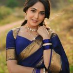 Surpassing Navy Blue Pure Banarasi Silk Saree With Enthralling Blouse Piece