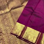 Rhapsodic Purple Pure Banarasi Silk Saree With Extraordinary Blouse Piece