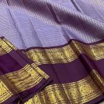 Moiety Lavender Soft Silk Saree With Transcendent Blouse Piece