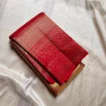 Profuse Golden Soft Banarasi Silk Saree With Winsome Blouse Piece