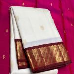 Proficient Beige Pure Banarasi Silk Saree With Surreptitious Blouse Piece