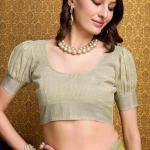 Super extravagant Mustard Cotton Silk Saree With Marvellous Blouse Piece