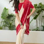 Sophisticated Maroon Digital Printed Satin Silk Saree With Eclat Blouse Piece
