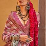 Entrancing Wine Digital Printed Cotton Silk Saree With Scrumptious Blouse Piece