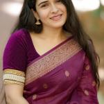 Stunning Wine Soft Silk Saree With Capricious Blouse Piece
