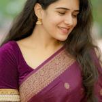 Stunning Wine Soft Silk Saree With Capricious Blouse Piece