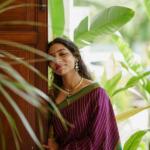 Outstanding Purple Soft Silk Saree With Devastating Blouse Piece