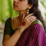 Outstanding Purple Soft Silk Saree With Devastating Blouse Piece
