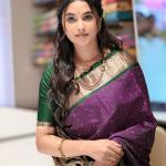 Majesty Purple Soft Silk Saree With Enigmatic Blouse Piece