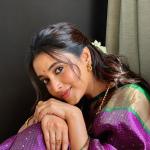 Majesty Purple Soft Silk Saree With Enigmatic Blouse Piece