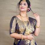 Glamgait Soft Lichi Silk Jacquard Saree