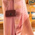 Murmurous Baby Pink Soft Banarasi Silk Saree With Ebullience Blouse Piece