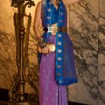 Nemesis Lavender Soft Banarasi Silk Saree With Beauteous Blouse Piece