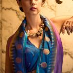 Nemesis Lavender Soft Banarasi Silk Saree With Beauteous Blouse Piece