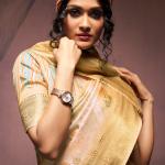 Outstanding Beige Digital Printed Soft Silk Saree With Jazzy Blouse Piece