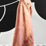Gratifying Baby Pink Banarasi Tissue Silk Saree With Cynosure Blouse Piece