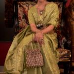 Refreshing Green Soft Banarasi Silk Saree With Adorable Blouse Piece
