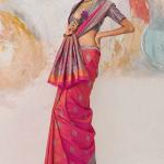 Enamoring Pink Kanjivaram Silk Saree With Magnificat Blouse Piece