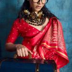 Resonant Dark Pink Banarasi Satin Silk Saree With Marvellous Blouse
