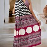 Splendiferous Black Ajrakh Printed Satin Silk Saree With Smashing Blouse Piece